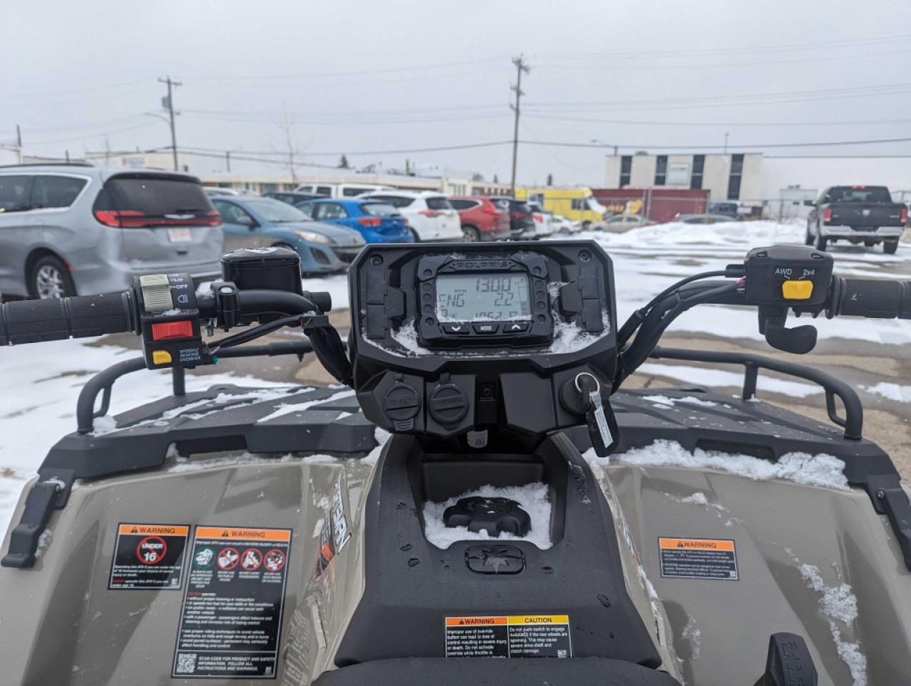 2024 Polaris Sportsman 570 EPS $83 B/W - Photo #6