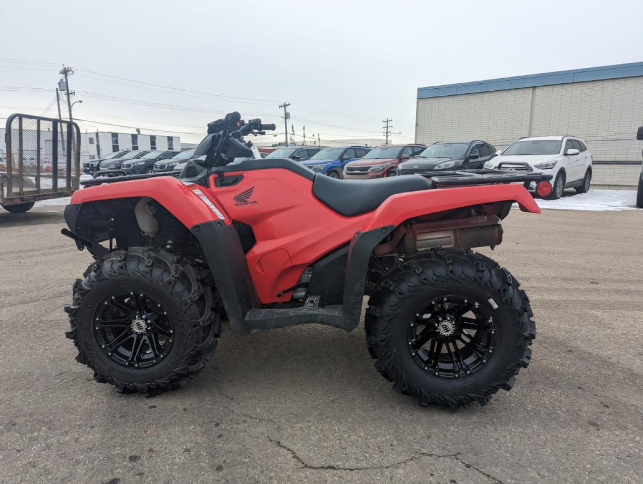 2021 Honda TRX420FM1N Rancher - Photo #3