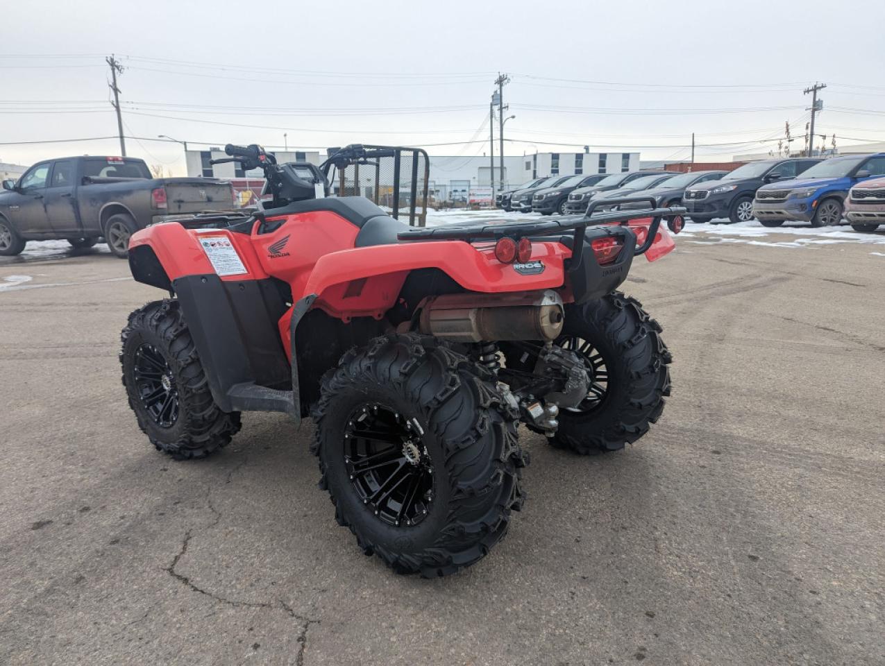 2021 Honda TRX420FM1N Rancher - Photo #4