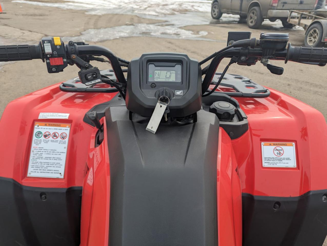 2021 Honda TRX420FM1N Rancher - Photo #9