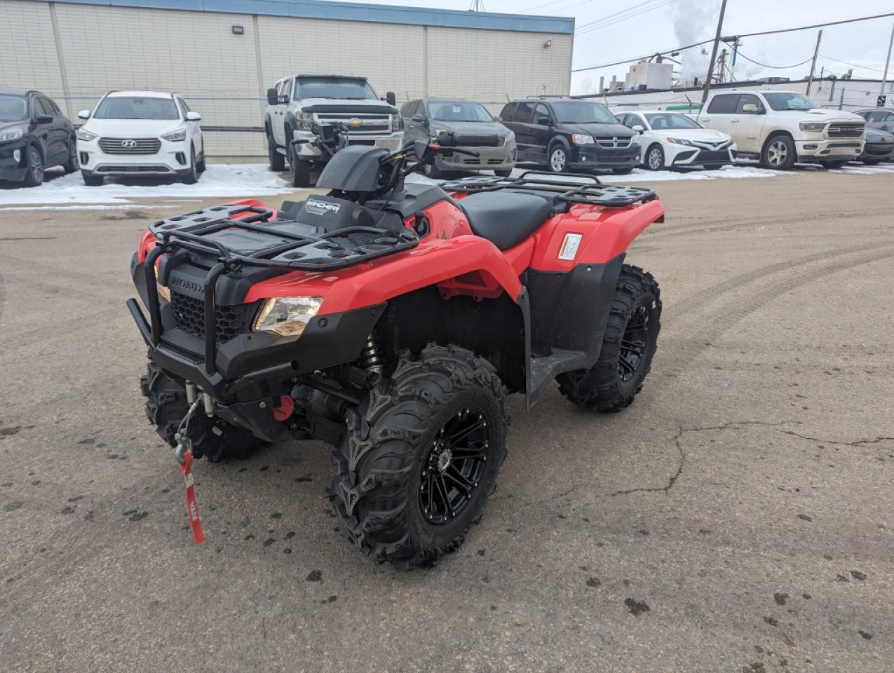 2021 Honda TRX420FM1N Rancher - Photo #10