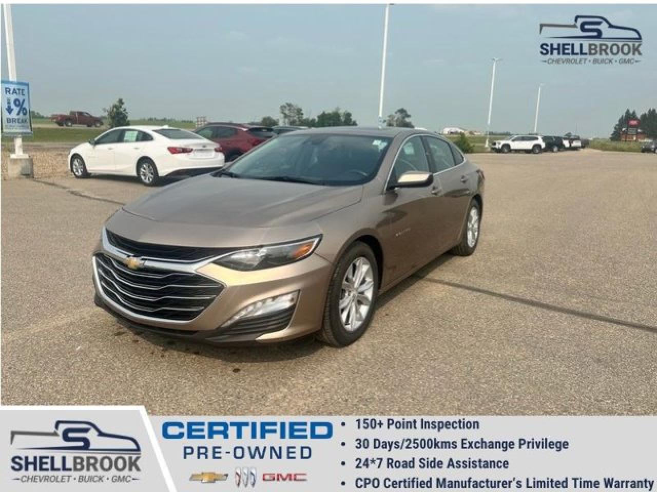 Used 2019 Chevrolet Malibu LT for sale in Shellbrook, SK