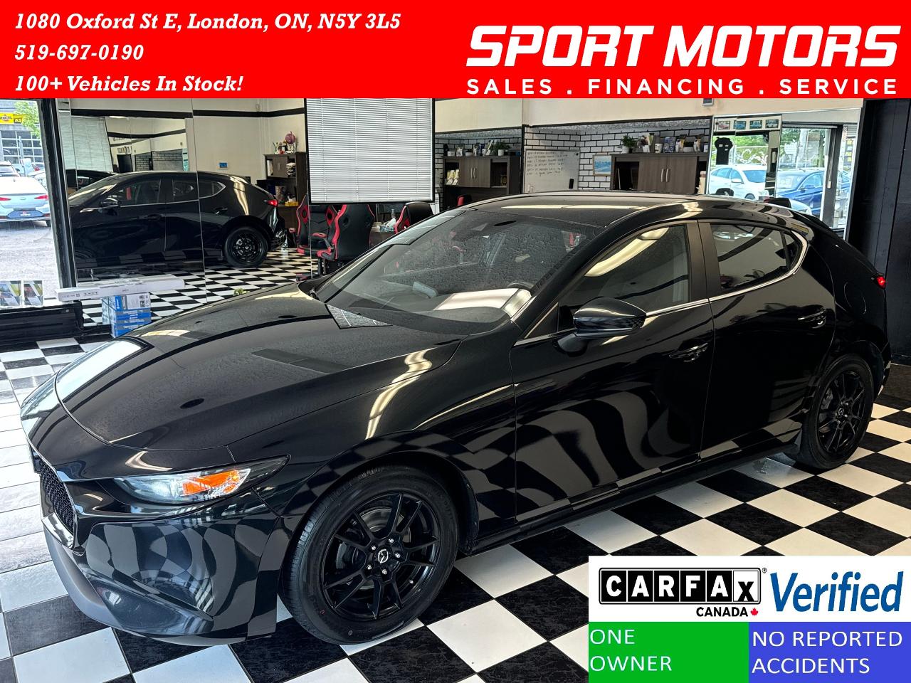 2019 Mazda MAZDA3 GS Hatch+Adaptive Cruise+New+Brakes+CLEAN CARFAX