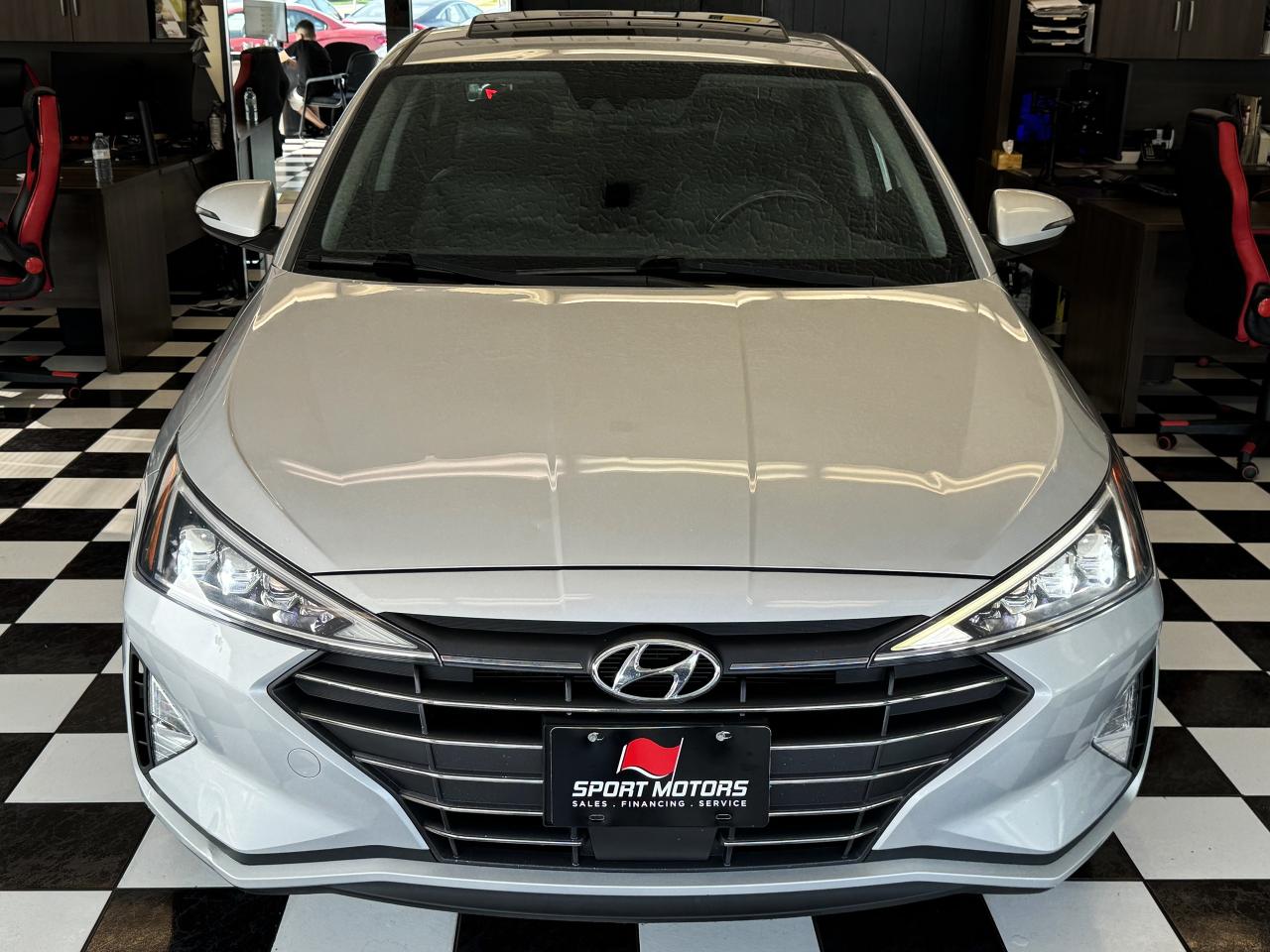 2019 Hyundai Elantra ULTIMATE+New Tires+Brakes+BSM+Roof+GPS+CleanCarfax - Photo #11