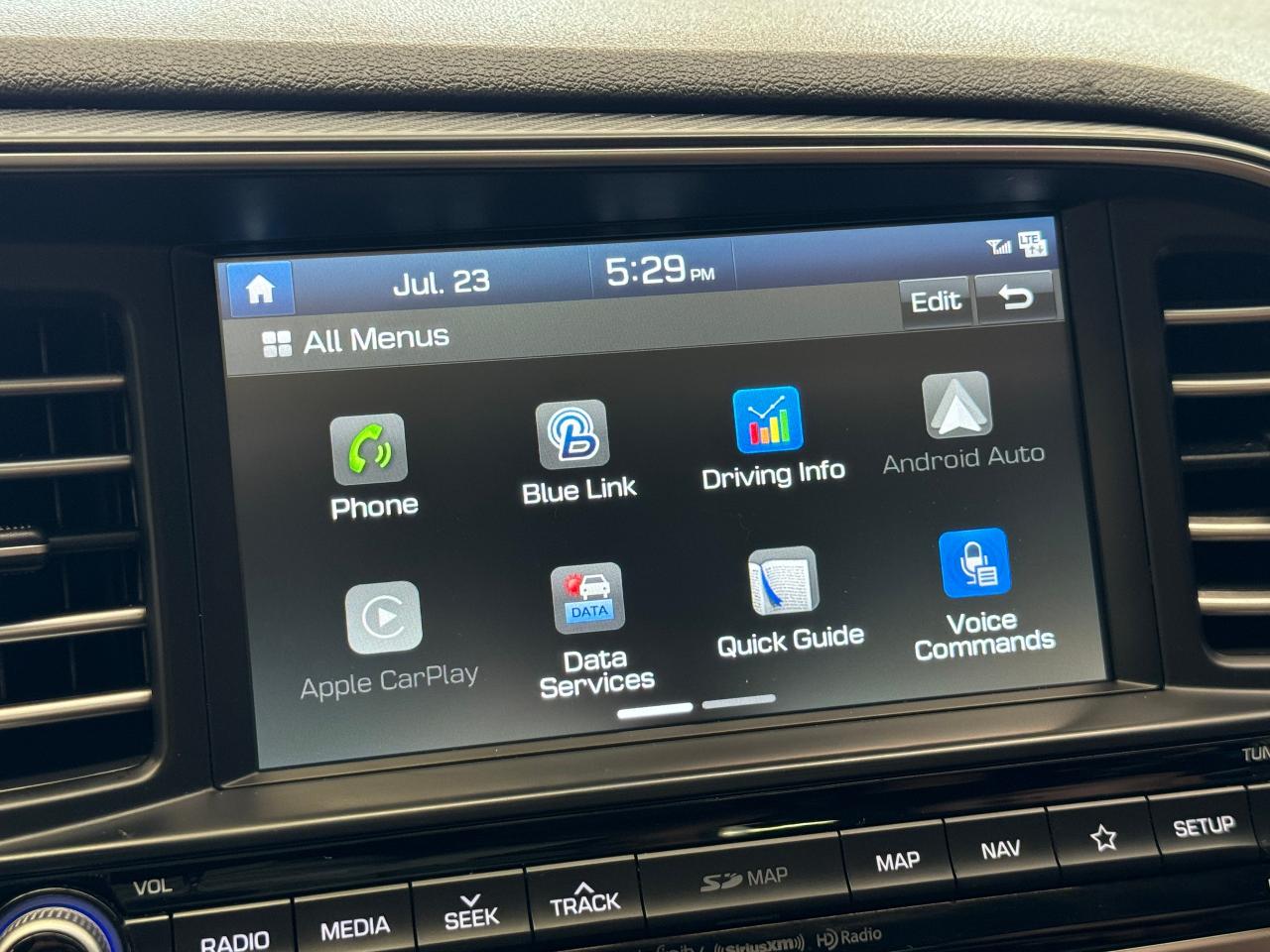 2019 Hyundai Elantra ULTIMATE+New Tires+Brakes+BSM+Roof+GPS+CleanCarfax - Photo #33
