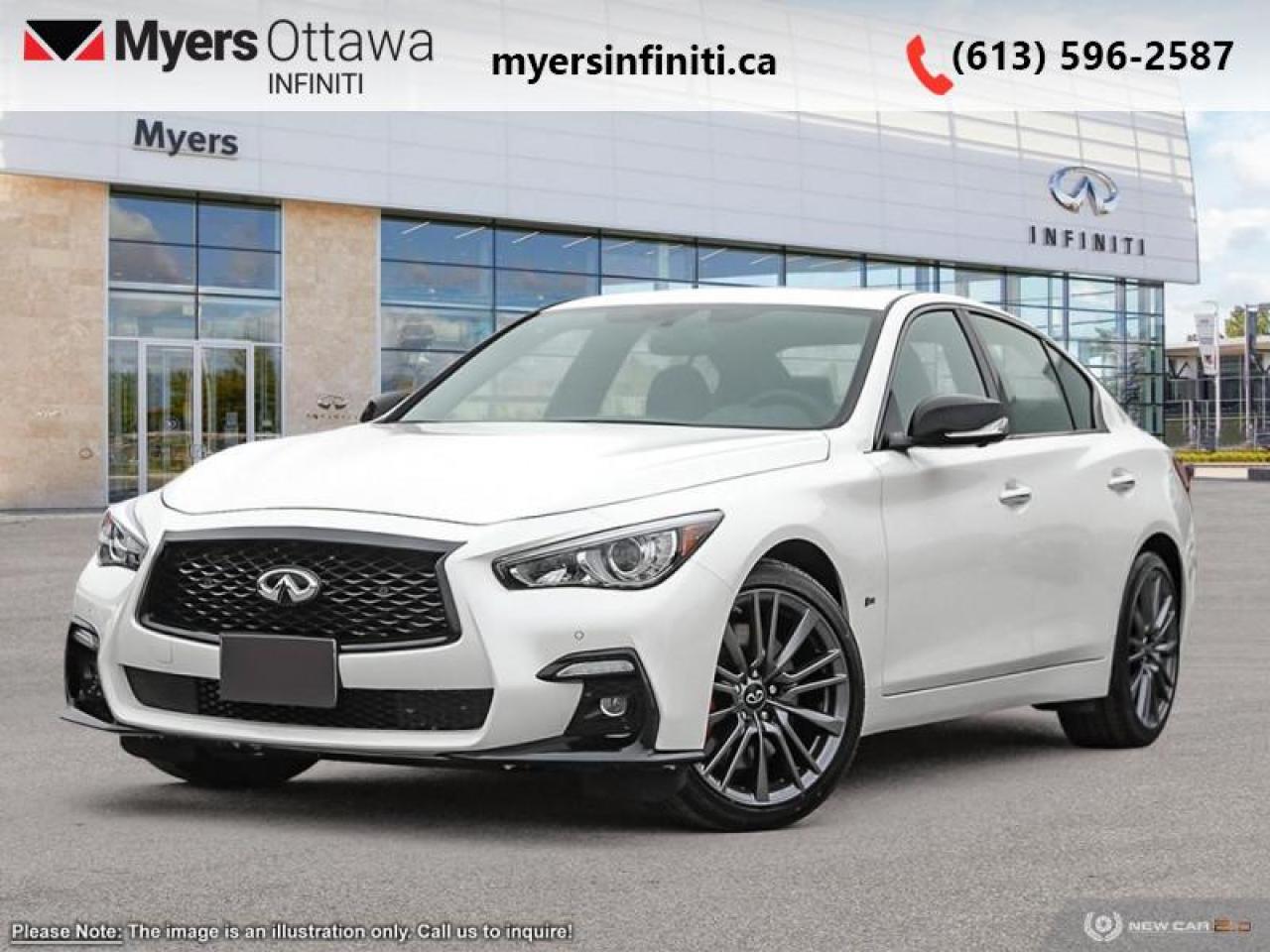 New 2024 Infiniti Q50 Red Sport I-LINE ProACTIVE for sale in Ottawa, ON