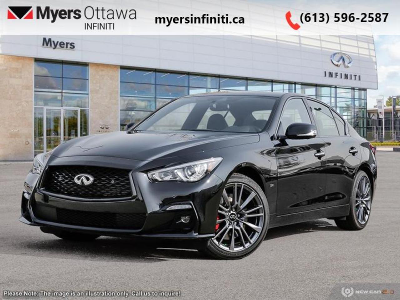 New 2024 Infiniti Q50 Red Sport I-LINE  - Leather Seats for sale in Ottawa, ON