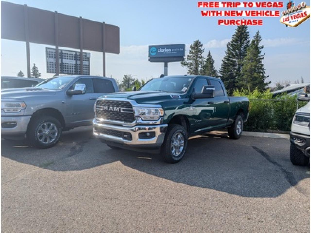 New 2024 RAM 3500 Big Horn 4x4 Crew Cab 6'4  Box, AISIN, 5TH Wh, #80 for sale in Medicine Hat, AB