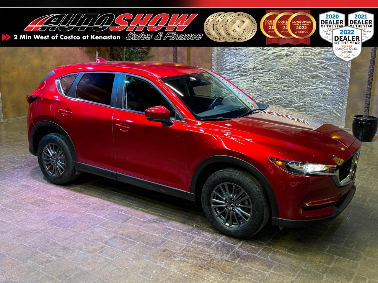 Used 2020 Mazda CX-5 GS AWD - Heated Leather & Wheel, Apple Carplay!! for sale in Winnipeg, MB