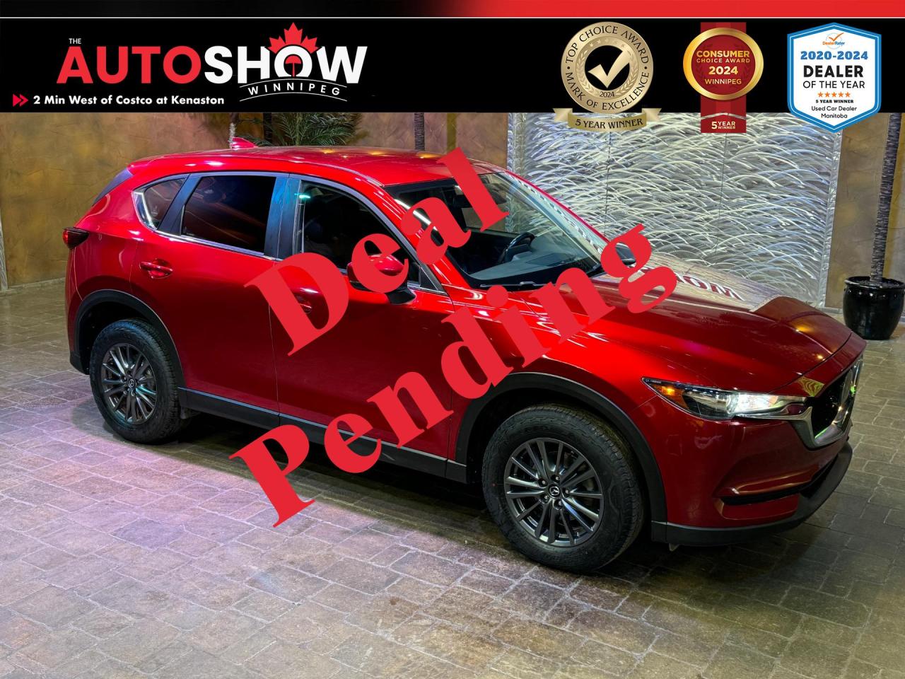 Used 2020 Mazda CX-5 GS AWD - Heated Leather & Wheel, Apple Carplay!! for sale in Winnipeg, MB