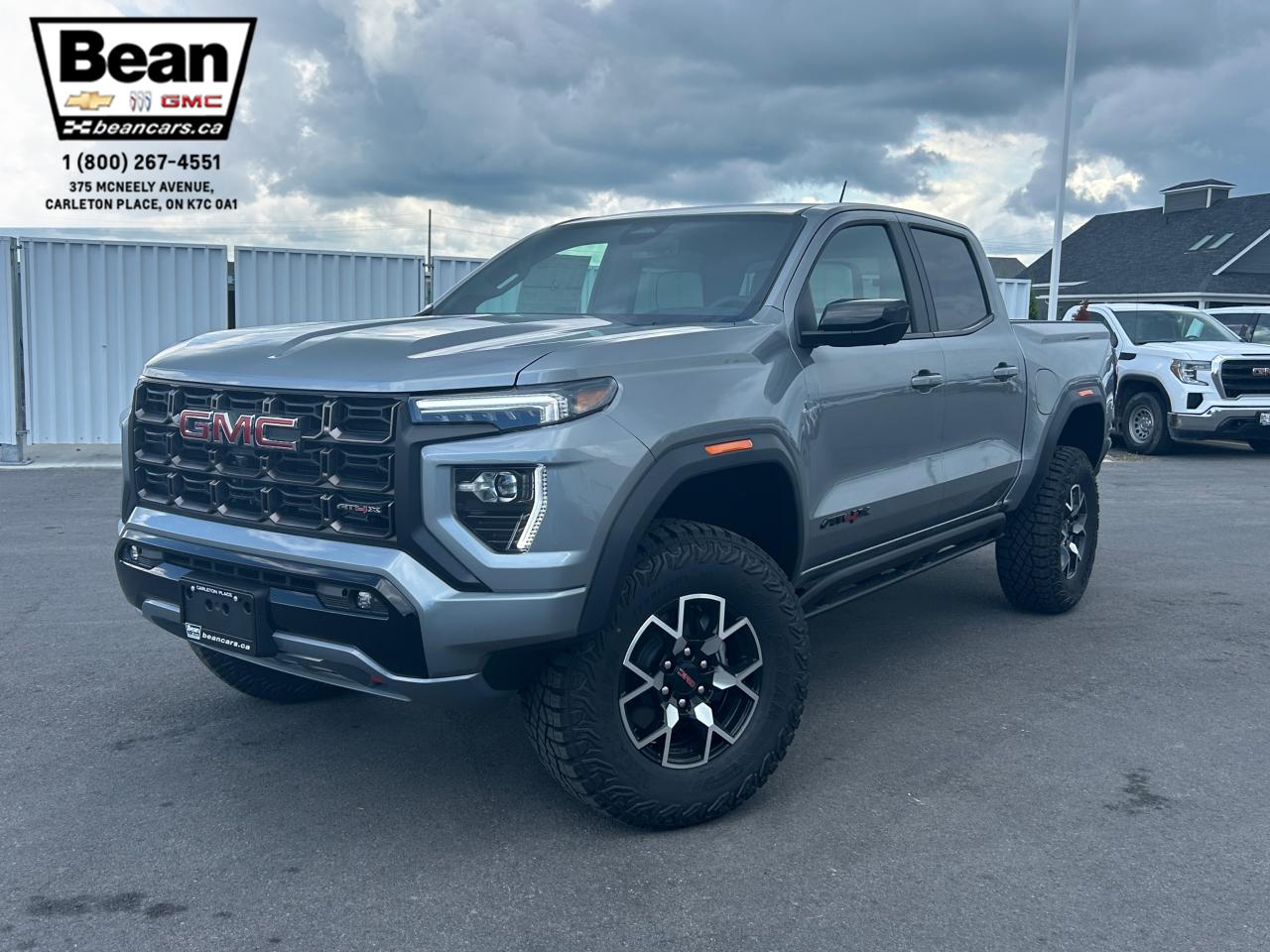 New 2024 GMC Canyon AT4X 2.7L 4 CYL WITH REMOTE START/ENTRY, HEATED SEATS, HEATED STEERING WHEEL, VENTILATED SEATS, HITCH GUIDANCE, HD SURROUND VISION for sale in Carleton Place, ON