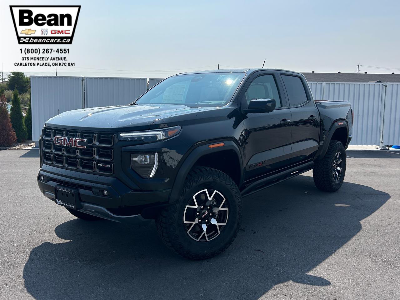 New 2024 GMC Canyon AT4X 2.7L 4 CYL WITH REMOTE START/ENTRY, HEATED SEATS, HEATED STEERING WHEEL, VENTILATED SEATS, HITCH GUIDANCE, HD SURROUND VISION for sale in Carleton Place, ON