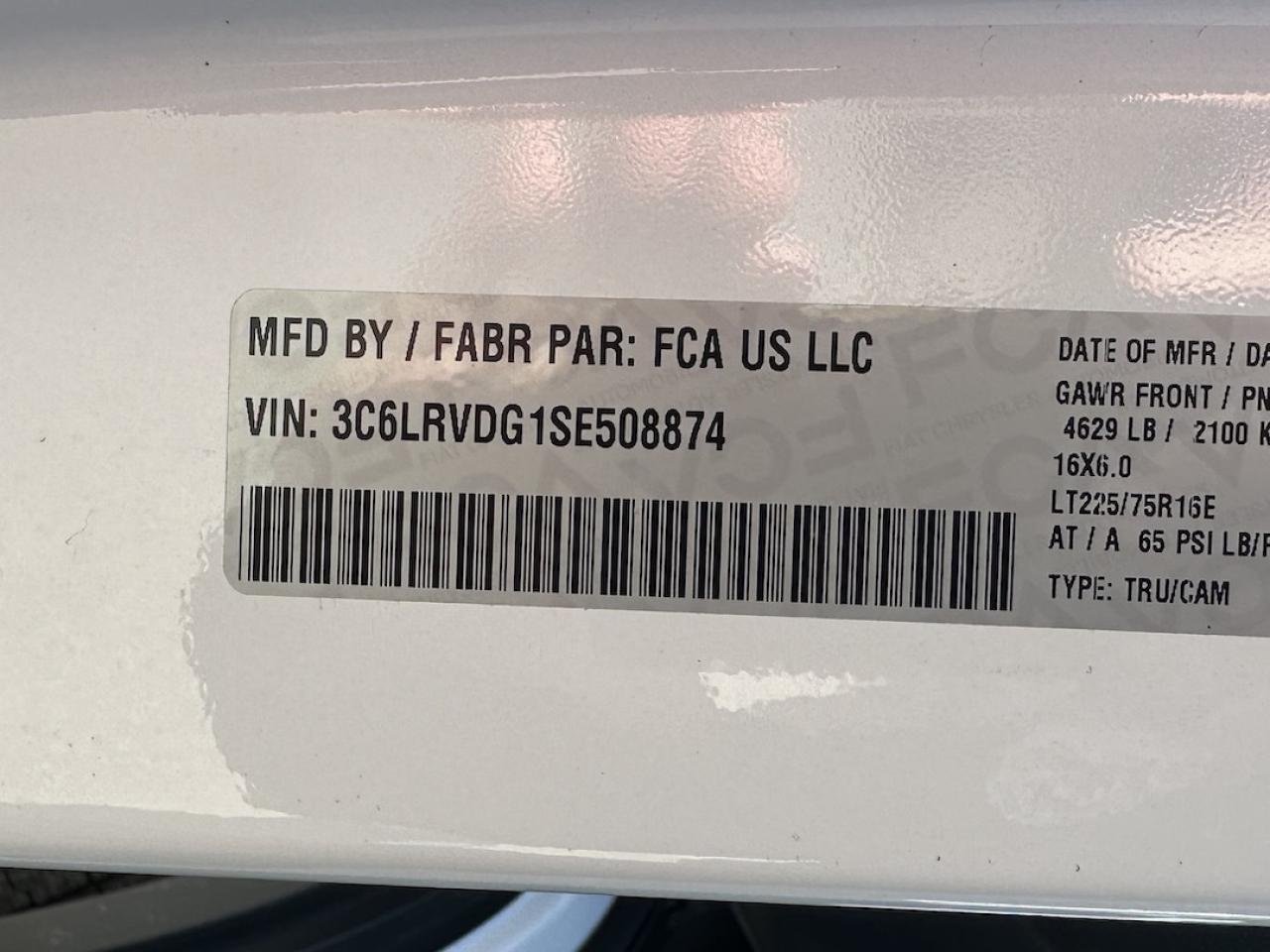 2025 RAM 2500 ProMaster Photo