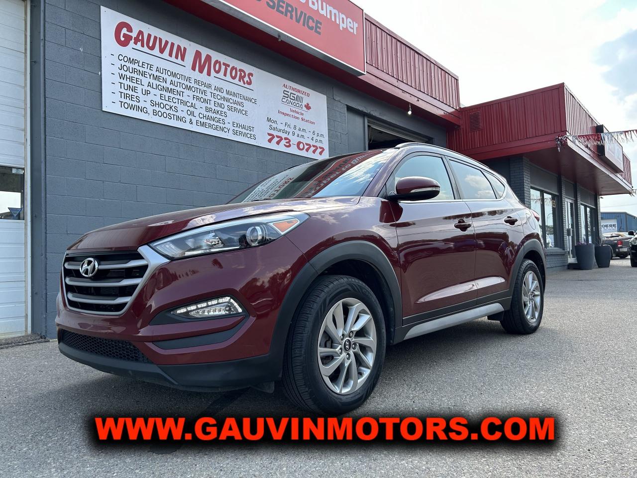 Used 2018 Hyundai Tucson AWD 2.0L Luxury Leather, Pano, Nav & More! for sale in Swift Current, SK