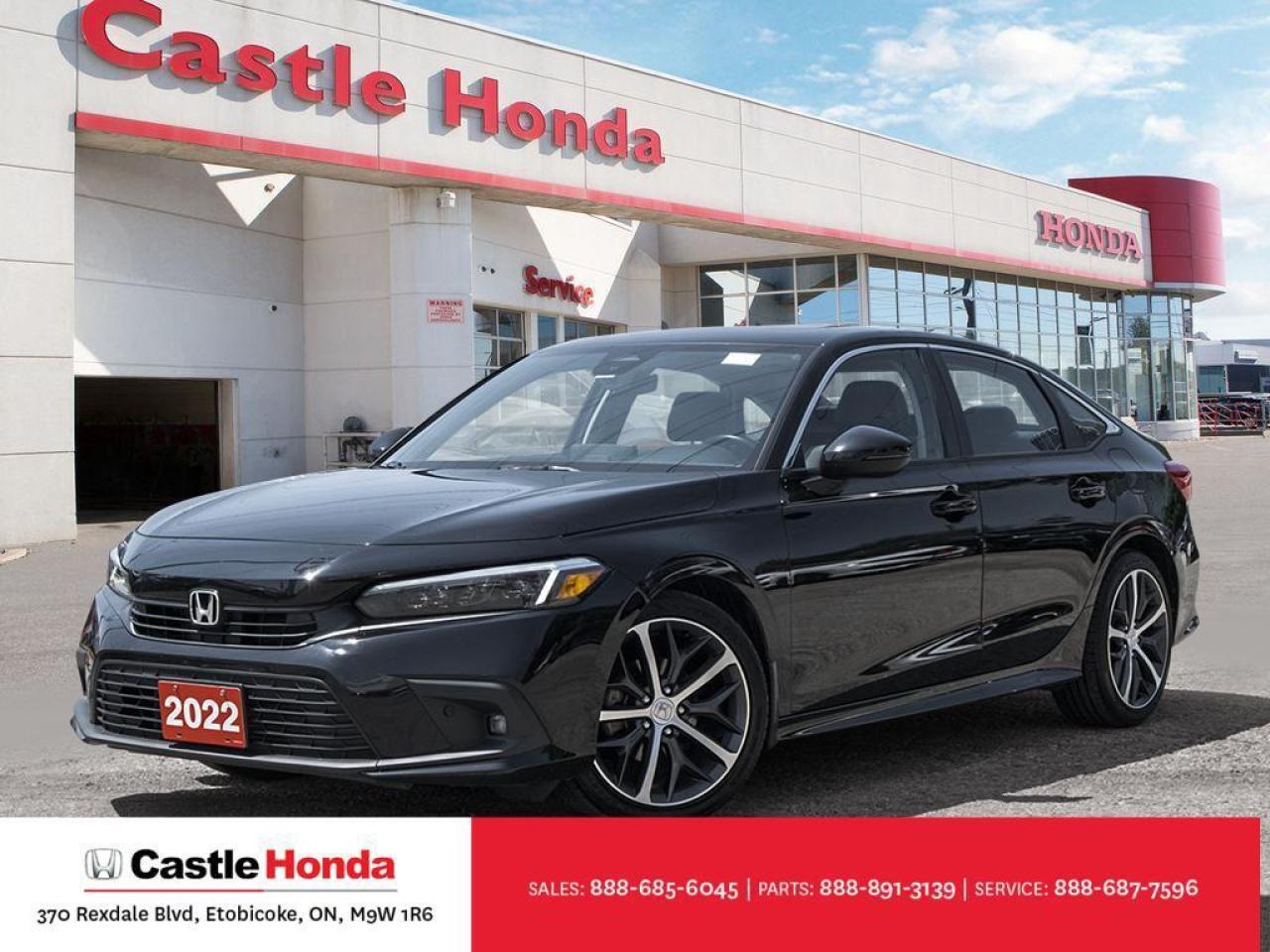 Used 2022 Honda Civic Sedan Touring | Navigation | Leather Seats | Sunroof for sale in Rexdale, ON