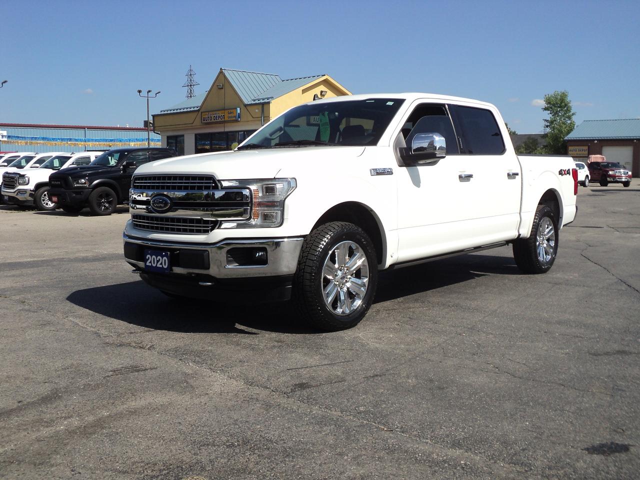 Used 2020 Ford F-150 LARIAT SuperCrew 4x4 2.7L 5.5' Box RoofNavLeather for sale in Brantford, ON