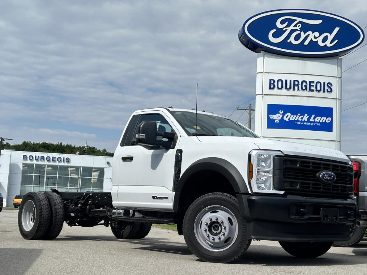 New 2024 Ford F-550 Super Duty DRW XL  *BARE CAB & CHASSIS* for sale in Midland, ON