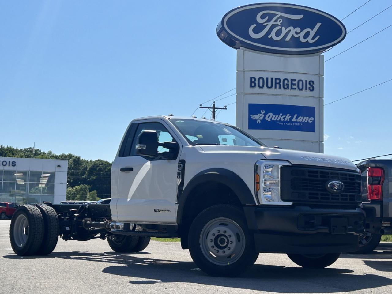 New 2024 Ford F-550 Super Duty DRW XL  *BARE CAB & CHASSIS* for sale in Midland, ON