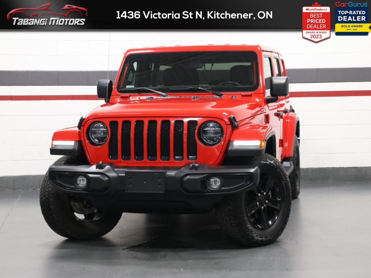 Used 2021 Jeep Wrangler Unlimited Sahara Altitude   Leather Navigation Carplay Remote Start for sale in Mississauga, ON