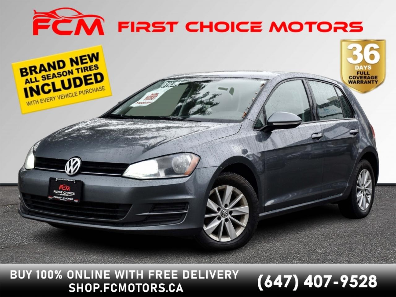 Used 2016 Volkswagen Golf TRENDLINE ~AUTOMATIC, FULLY CERTIFIED WITH WARRANT for sale in North York, ON