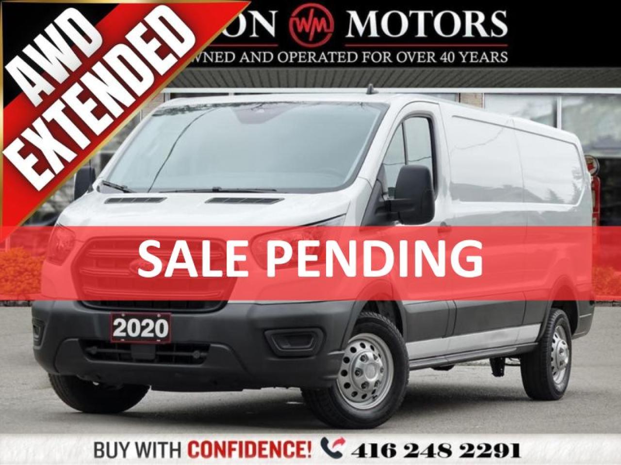 2020 Ford Transit 150 VERY LOW MILEAGE*AWD*EXT*LOW ROOF*REVERSE CAMERA*