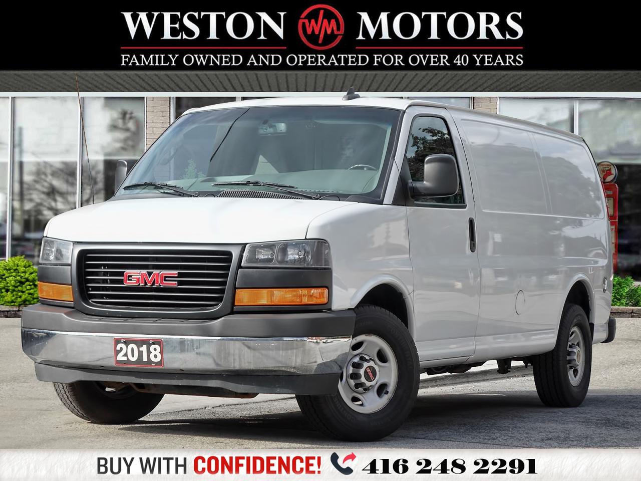 Used 2018 GMC Savana 3500 *SLIDING DOOR*SHELVING*POWER DOOR LOCKS*REVCAM!!** for sale in Toronto, ON