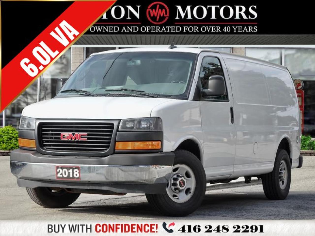 2018 GMC Savana 3500 SLIDING DOOR*SHELVING*POWER DOOR LOCKS*REVCAM