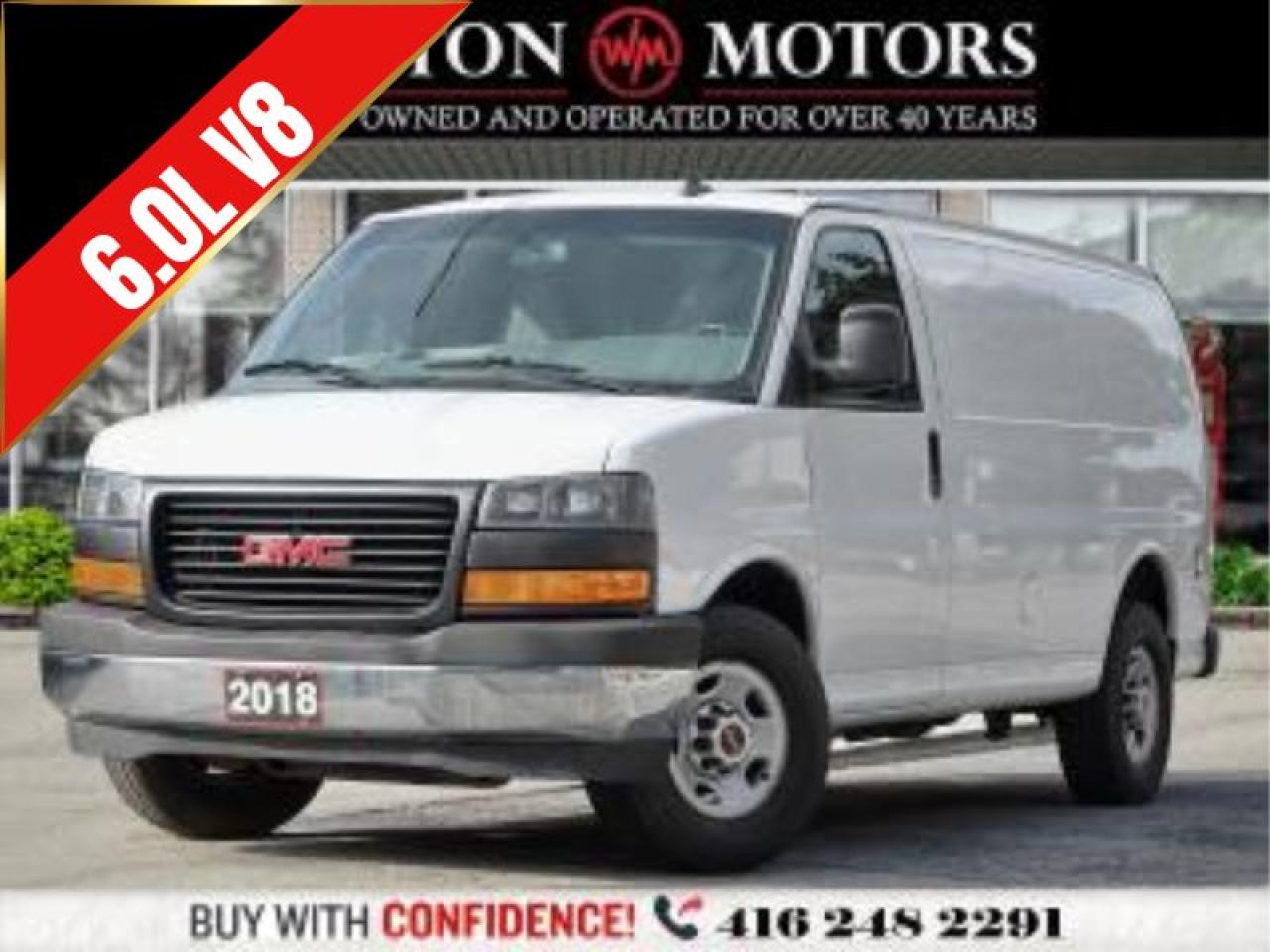 2018 GMC Savana 3500 SLIDING DOOR*SHELVING*POWER DOOR LOCKS*REVCAM