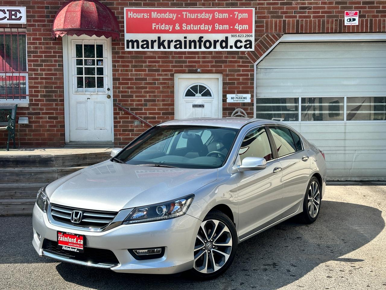 Used 2013 Honda Accord Sport Heated Cloth Bluetooth BackupCam Dual-A/C CD for sale in Bowmanville, ON