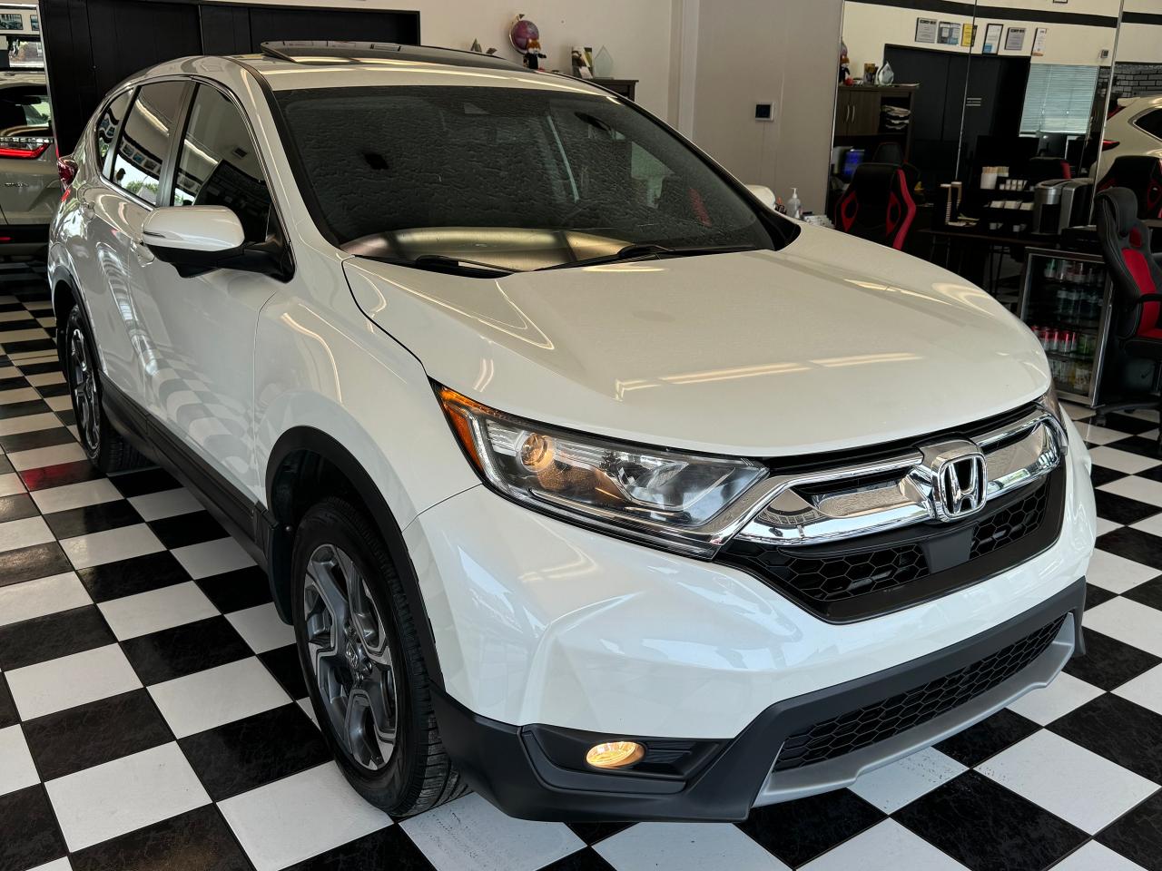 2017 Honda CR-V EX-L AWD+NewBrakes+Roof+AdaptiveCruise+CleanCarfax - Photo #8