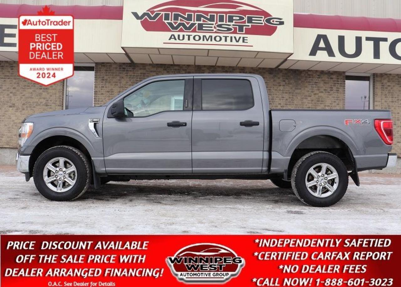 Used 2022 Ford F-150 FX4 OFF RD SPORT 4X4, LOADED, 3.5L ECO/500LBS TQ! for sale in Headingley, MB