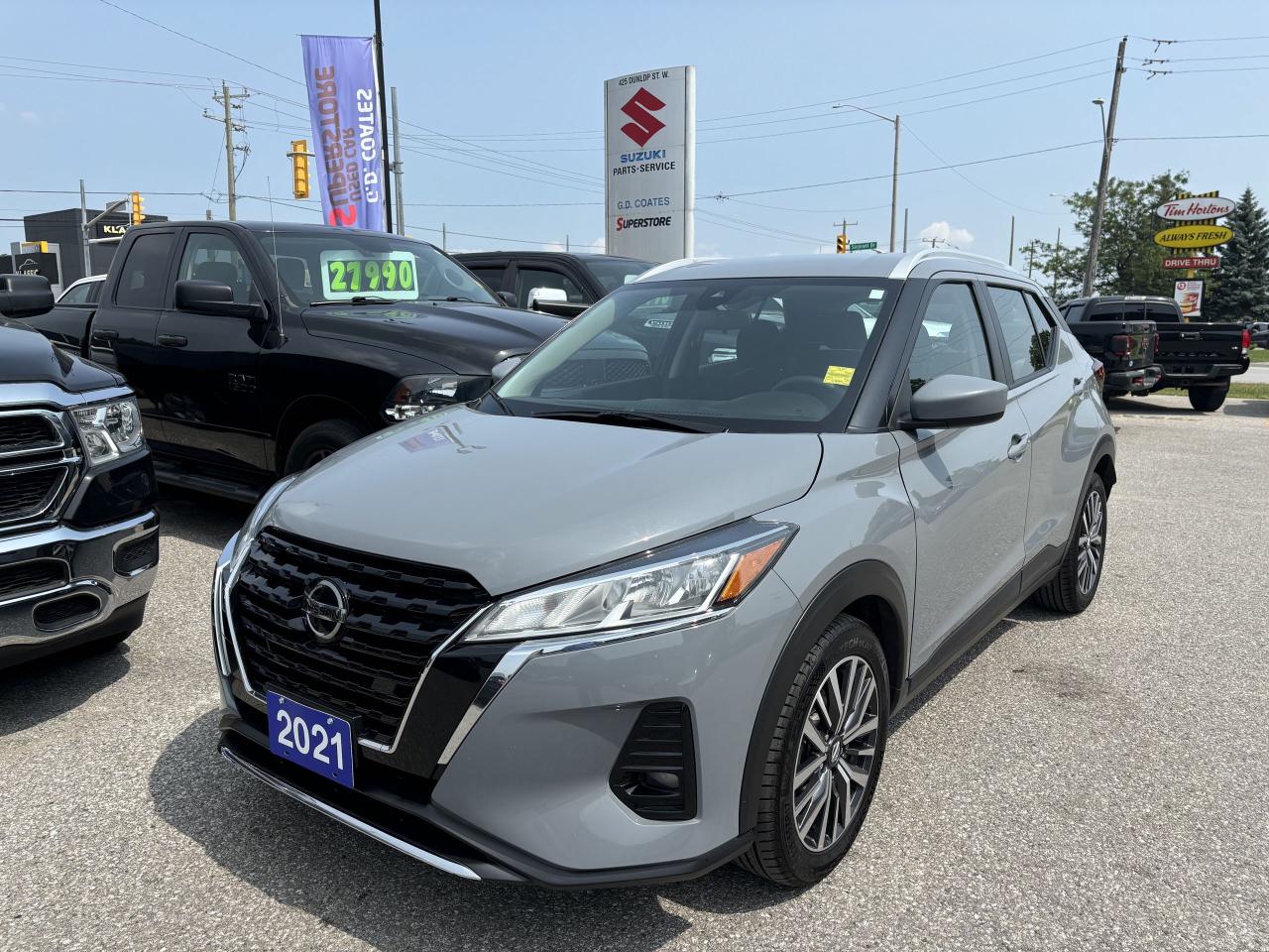 Used 2021 Nissan Kicks SV ~Heated Seats + Steering ~Backup Camera ~Alloys for sale in Barrie, ON