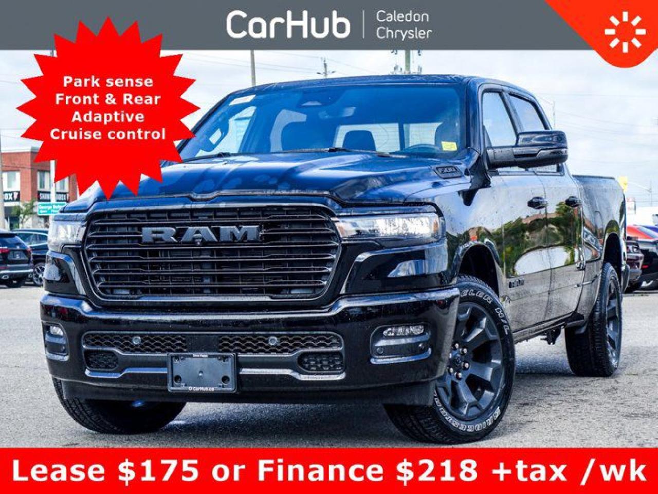 
This Ram 1500 Sport 4x4 Crew Cab 64 Box has a dependable Twin Turbo Regular Unleaded I-6 3.0 L Engine powering this Automatic transmission. ENGINE: 3.0L I6 HURRICANE SO TWIN TURBO ESS (STD), DUAL-PANE PANORAMIC SUNROOF -inc: LED Dual Dome Reading Lamps, 3.92 REAR AXLE RATIO. Our advertised prices are for consumers (i.e. end users) only.

 
Spring Special!
Finance: $218 + tax weekly @ 5.49% / 96 months and $0 down
Or
Lease:  $175 + tax weekly @ 5.99% / 60 months and $2500 down
$3715 due on delivery (+ security deposit if applicable)
Buyback $43,055 +hst
18,000 km/year  These options are based on an incoming vehicle, so detailed specs and pricing may differ. Please inquire for more information. 
This Ram 1500 Sport 4x4 Crew Cab 64 Box Features the Following Options 
Dual-Pane Panoramic Sunroof $1,795

Diamond Black Crystal PC $495

3.92 rear axle ratio $195

 

Wheels: 20 x 9 Aluminum Painted Clad, Voice Recorder, Vinyl Door Trim Insert, Variable Intermittent Wipers, Valet Function, USB Mobile Projection, Trip Computer, Transmission: 8-Speed Automatic, Transmission w/Driver Selectable Mode and Sequential Shift Control w/Steering Wheel Controls, Trailer Wiring Harness.

 

Drive Happy with CarHub
*** All-inclusive, upfront prices -- no haggling, negotiations, pressure, or games

*** Purchase or lease a vehicle and receive a $1000 CarHub Rewards card for service

*** All available manufacturer rebates have been applied and included in our sale price

*** Purchase this vehicle fully online on CarHub websites

 

Transparency Statement
Online prices and payments are for finance purchases -- please note there is a $750 finance/lease fee. Cash purchases for used vehicles have a $2,200 surcharge (the finance price + $2,200), however cash purchases for new vehicles only have tax and licensing extra -- no surcharge. NEW vehicles priced at over $100,000 including add-ons or accessories are subject to the additional federal luxury tax. While every effort is taken to avoid errors, technical or human error can occur, so please confirm vehicle features, options, materials, and other specs with your CarHub representative. This can easily be done by calling us or by visiting us at the dealership. CarHub used vehicles come standard with 1 key. If we receive more than one key from the previous owner, we include them with the vehicle. Additional keys may be purchased at the time of sale. Ask your Product Advisor for more details. Payments are only estimates derived from a standard term/rate on approved credit. Terms, rates and payments may vary. Prices, rates and payments are subject to change without notice. Please see our website for more details.
