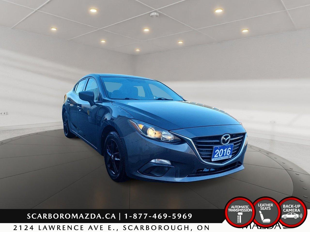 Used 2016 Mazda MAZDA3 AUTO|REAR CAMERA|HEATED SEAT for sale in Scarborough, ON