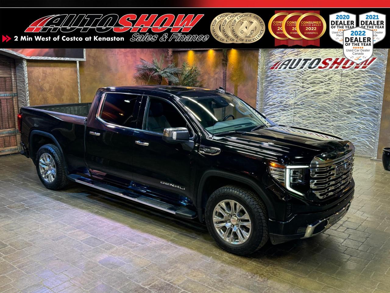 Used 2022 GMC Sierra 1500 Denali - Htd Lthr & Wheel, Rmt Start, 13.4in Scrn!! for sale in Winnipeg, MB