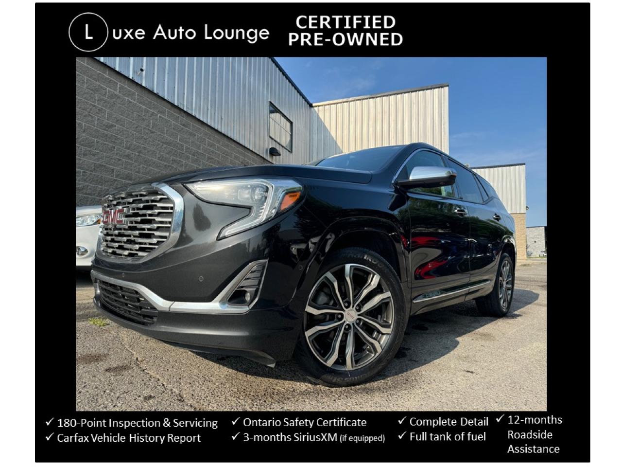 Used 2020 GMC Terrain DENALI AWD, BOSE, LEATHER, SUNROOF, HEATED SEATS! for sale in Orleans, ON