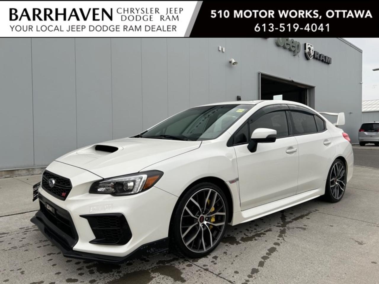 Used 2020 Subaru WRX STI Sport-tech w/Wing Spoiler | Low KM's for sale in Ottawa, ON