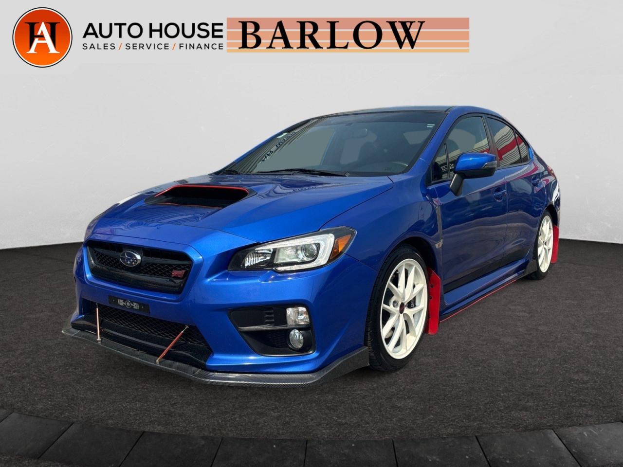 Used 2017 Subaru WRX STI SPORT MANUAL NAVI BACKUP CAMERA SUNROOF LEATHER for sale in Calgary, AB