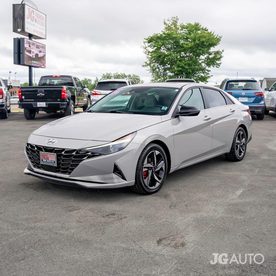 Used 2023 Hyundai Elantra Luxury DCT w/Two-Tone Interior for sale in Truro, NS