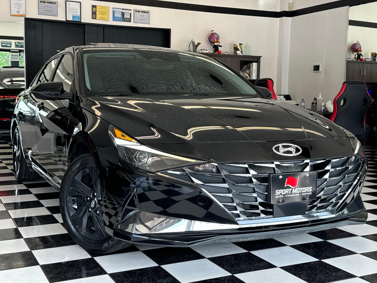 2022 Hyundai Elantra Hybrid ULTIMATE+Roof+Heated Leather+CLEAN CARFAX Photo84