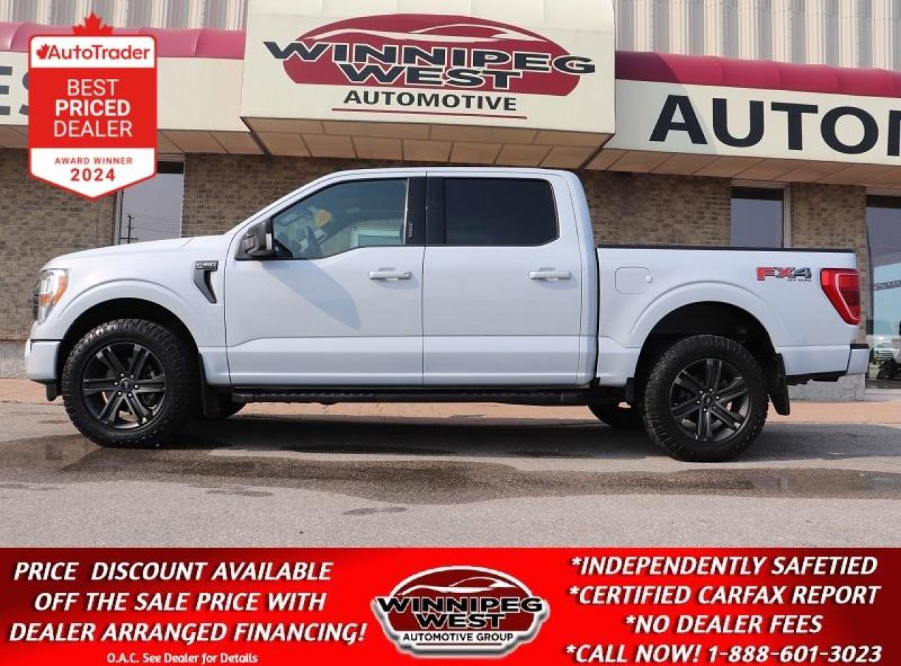 Used 2021 Ford F-150 FX4 OFF RD SPORT 4X4, LOADED, 3.5L ECO/500LBS TQ! for sale in Headingley, MB