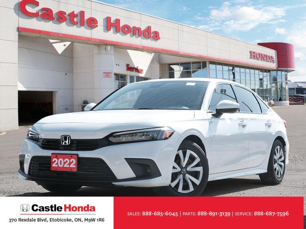 Used 2022 Honda Civic Sedan LX | Honda Sensing | Apple Carplay | Heated Seats for sale in Rexdale, ON