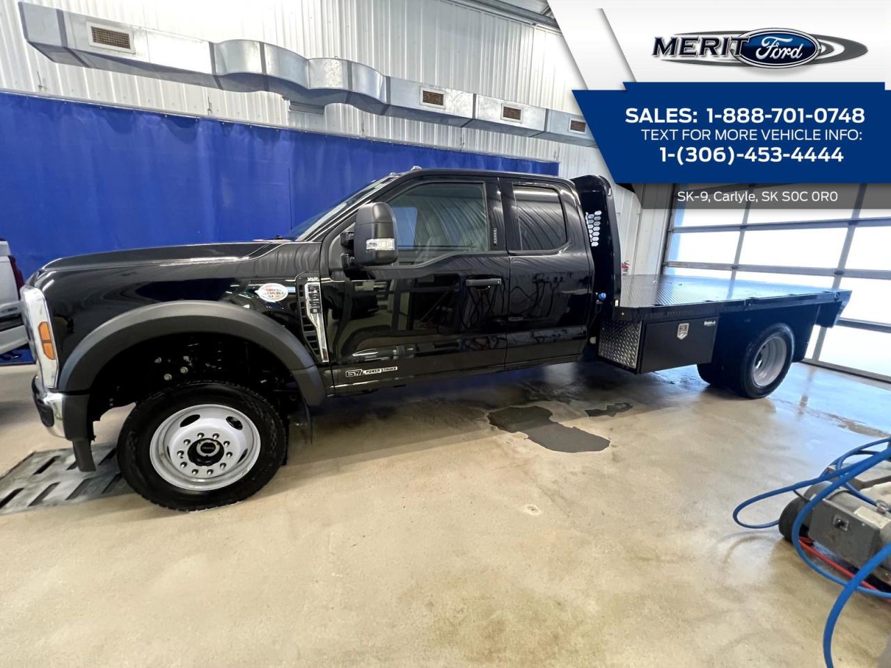 New 2024 Ford F-550 Super Duty DRW XLT Flatbed Install for sale in Carlyle, SK