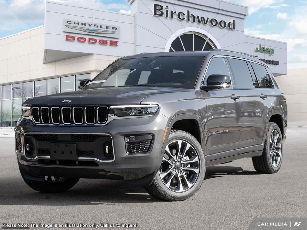 New 2024 Jeep Grand Cherokee L Overland Advanced ProTech Group III | Uconnect 5 NAV with 10.1–inch display for sale in Winnipeg, MB