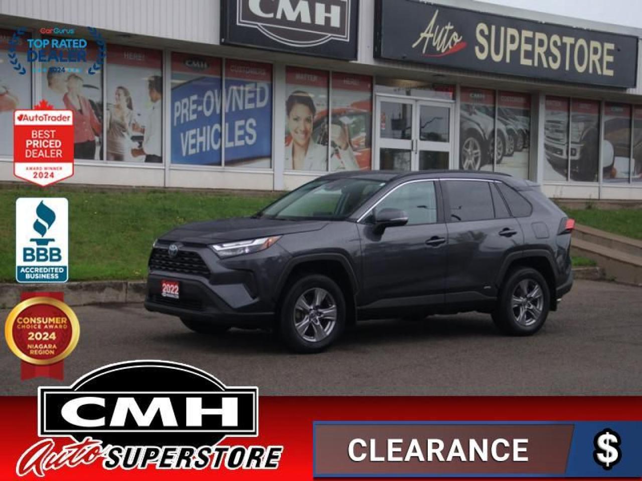 Used 2022 Toyota RAV4 XLE  **HYBRID - SUNROOF** for sale in St. Catharines, ON