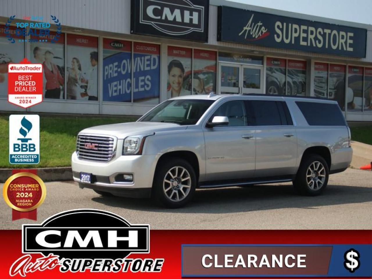 Used 2017 GMC Yukon XL SLT   NAV 2X-DVD ROOF COOLED-SEATS for sale in St. Catharines, ON