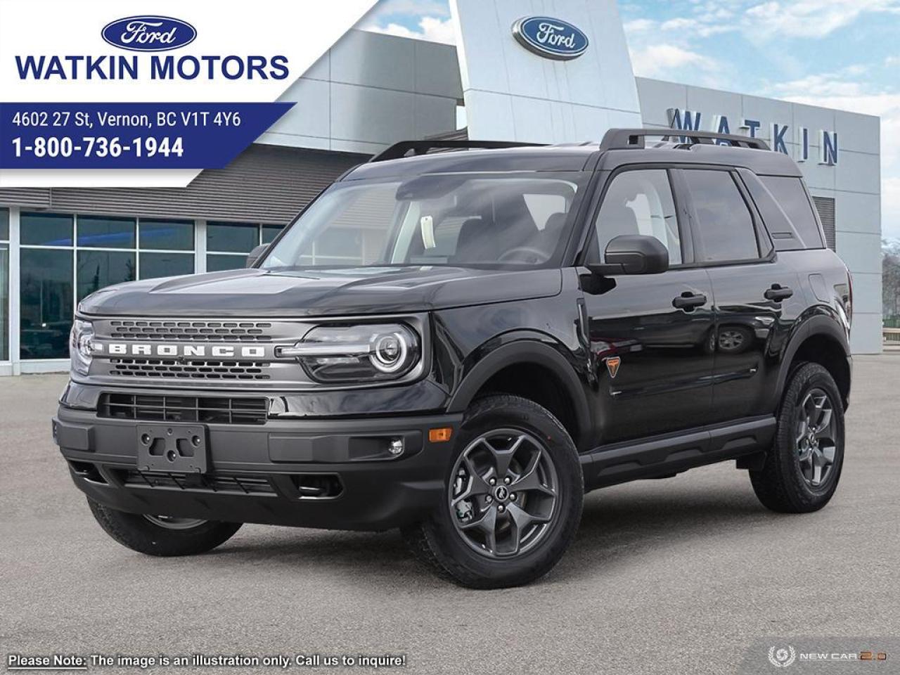 New 2024 Ford Bronco Sport BADLANDS for sale in Vernon, BC