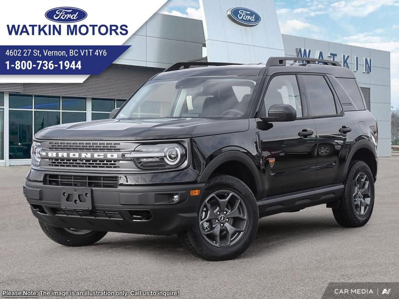 New 2024 Ford Bronco Sport BADLANDS for sale in Vernon, BC