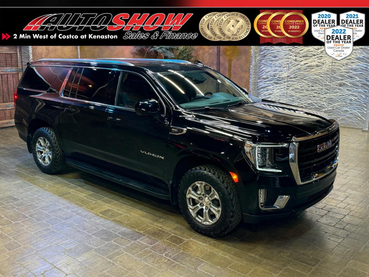 Used 2023 GMC Yukon XL SLE - CLEAN CARFAX!!! ULTRA LOW KM!!! for sale in Winnipeg, MB