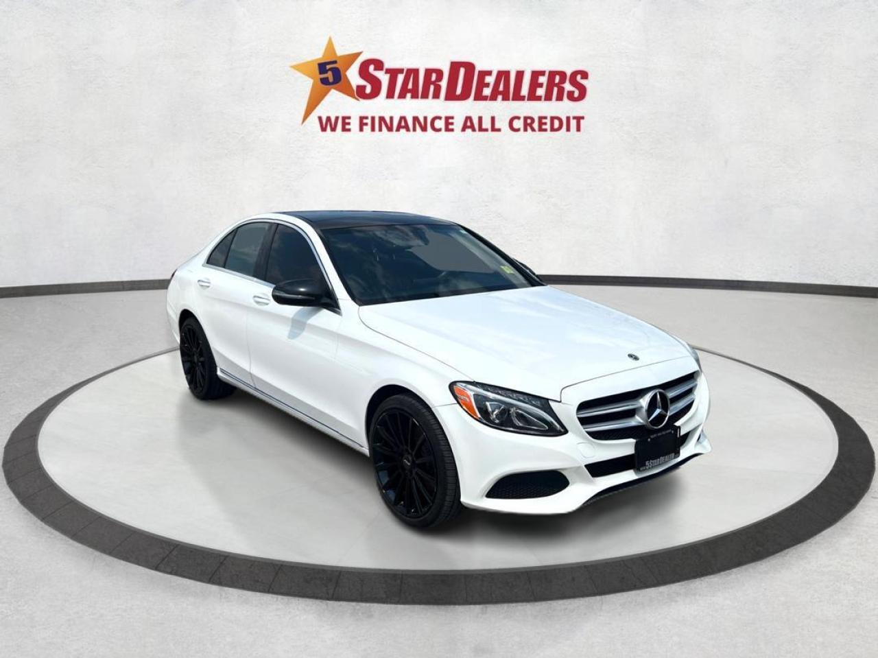 Used 2018 Mercedes-Benz C-Class C 300 NAV LEATHER PANORAMIC WE FINANCE ALL CREDIT! for sale in London, ON